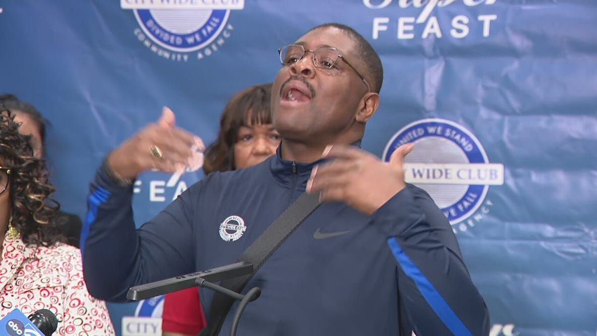 City Wide Club speaks on food dumped before Houston Super Feast | Full press conference