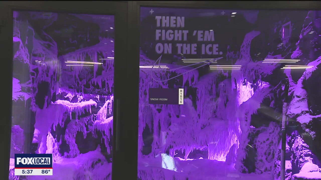 TCU builds purple snow room to give athletes an edge