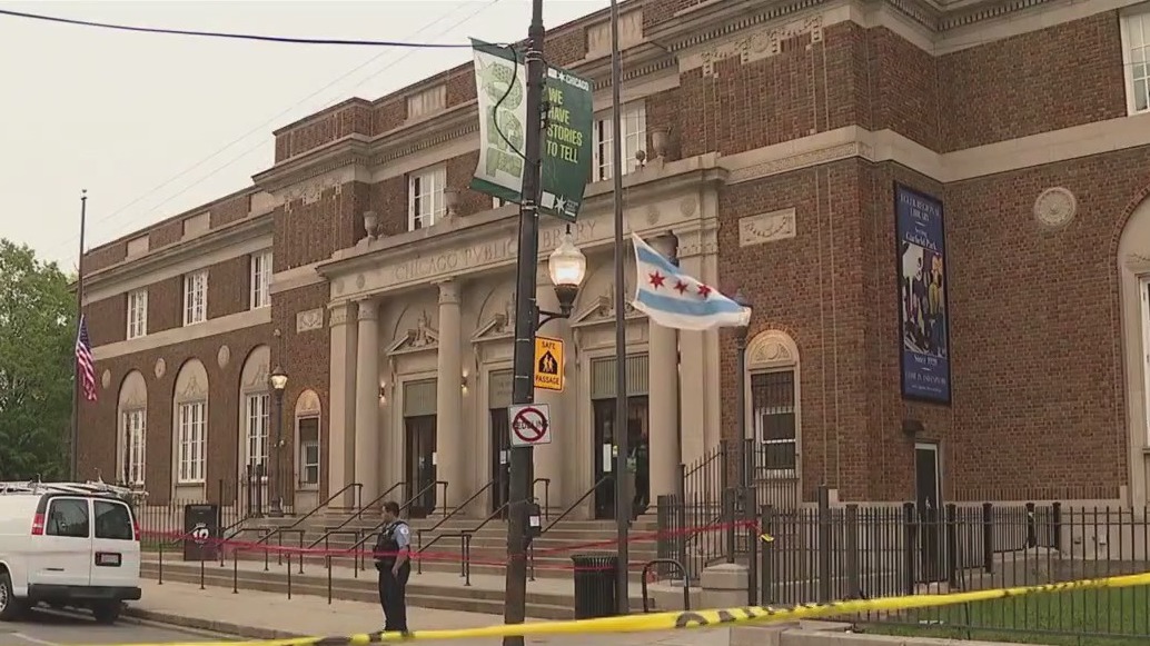 12-year-old carried to Chicago library by security officer after being shot on West Side