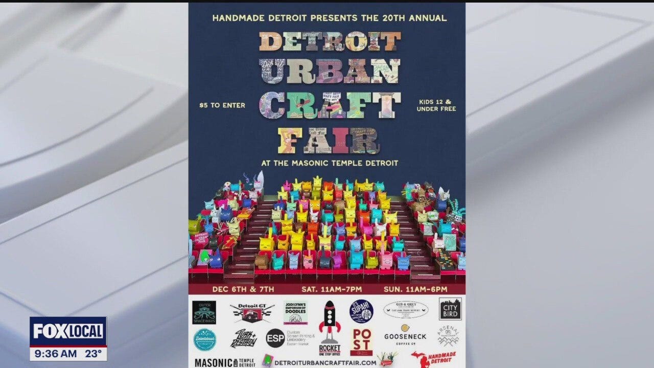 Detroit Urban Craft Fair returns to the Masonic Temple