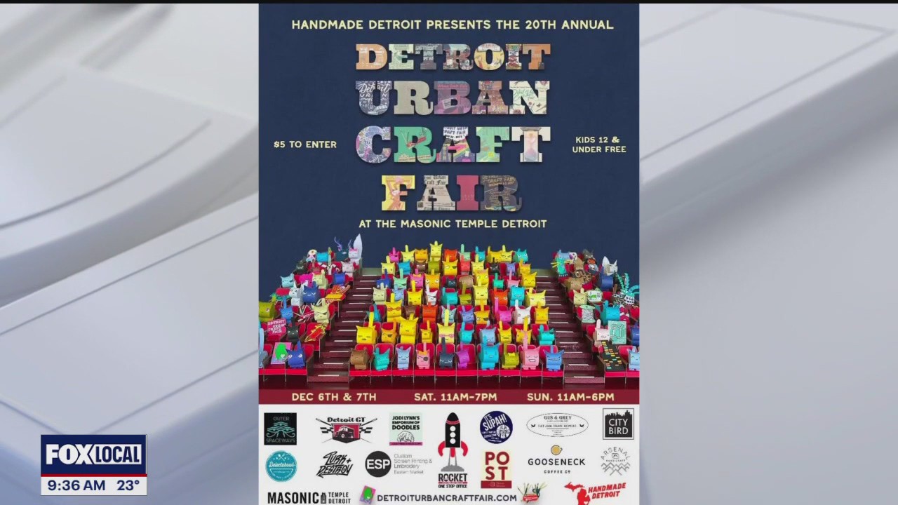 Detroit Urban Craft Fair returns to the Masonic Temple