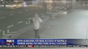 Woman raped in Manhattan after asking man for directions
