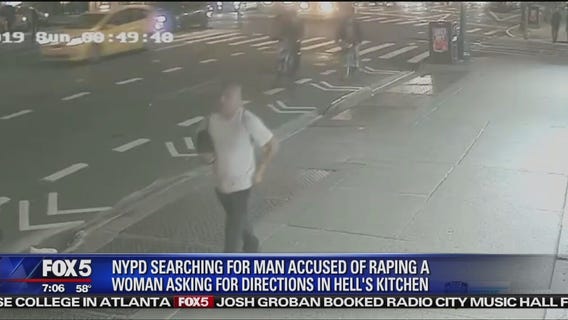 Woman raped in Manhattan after asking man for directions