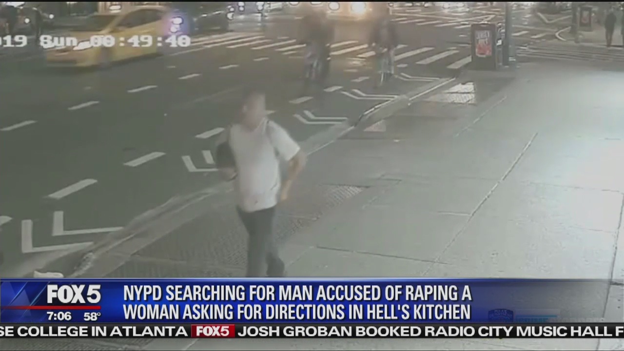 Woman raped in Manhattan after asking man for directions
