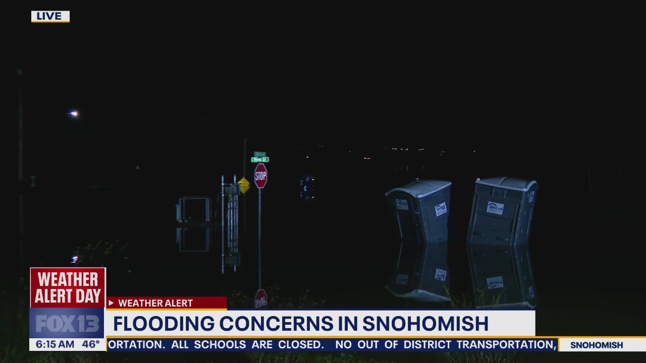 Flooding concerns in Snohomish, WA