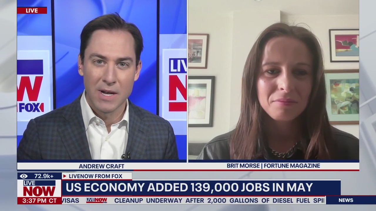 Labor Department reports 139,000 jobs added in May