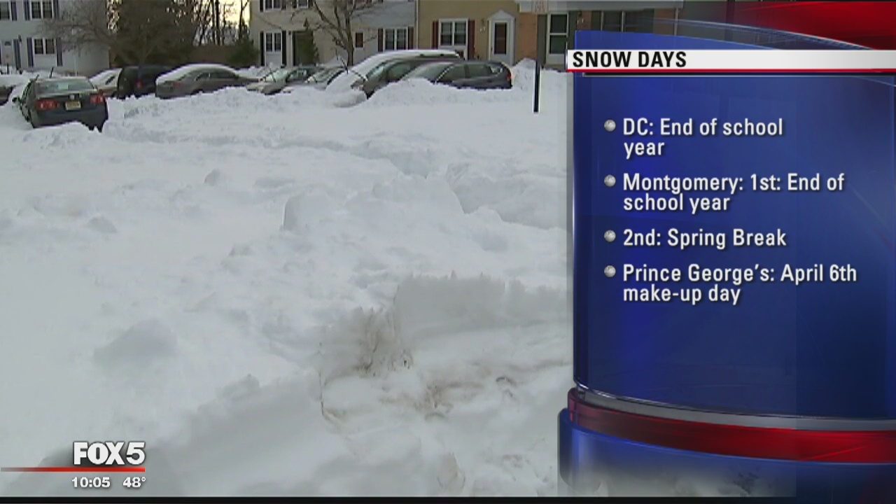 How would more snow impacts area schools?