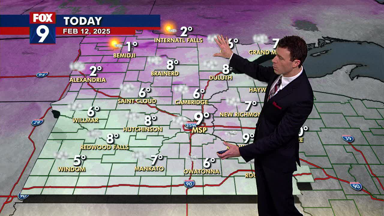 MN weather: Cold, flurries in the metro Wednesday