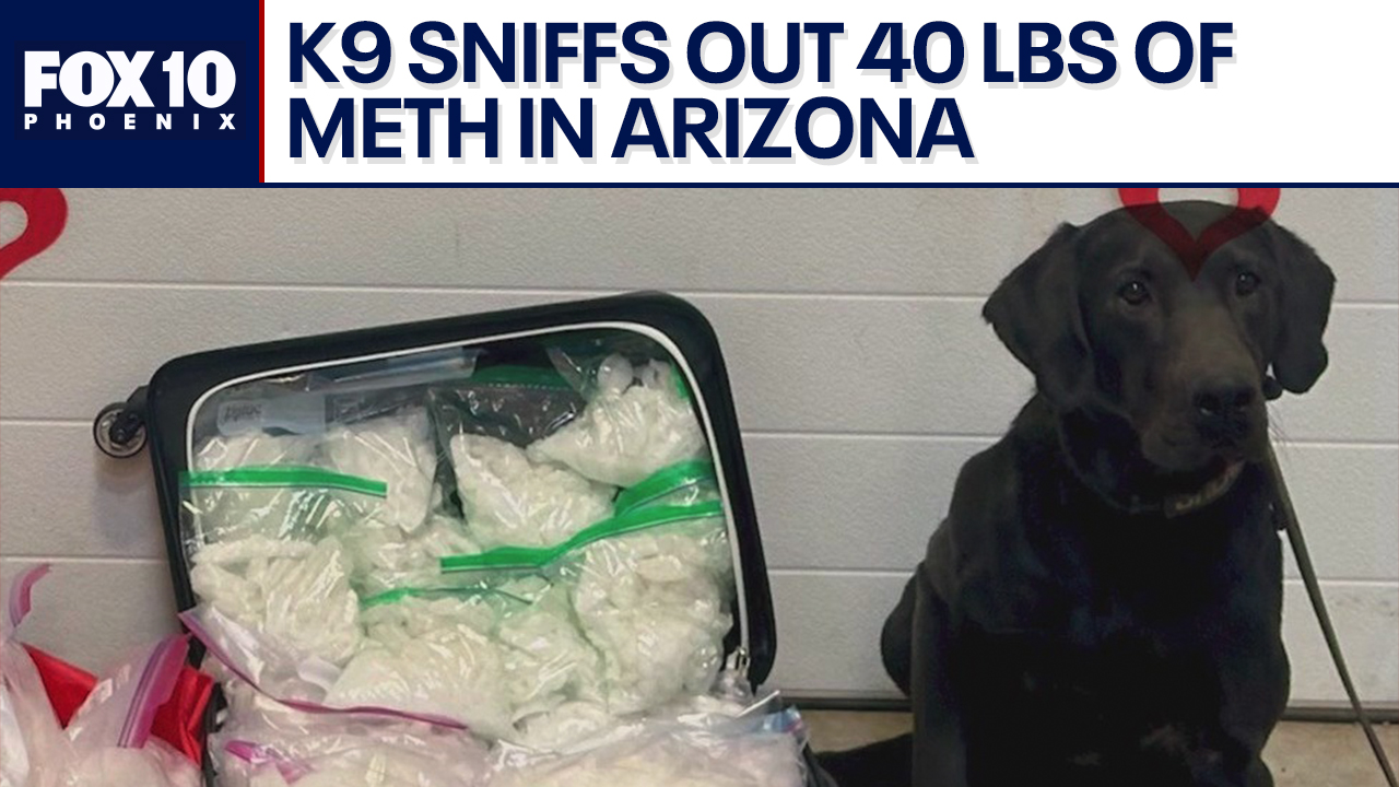 More than 40 pounds of meth discovered in Seligman | FOX 10 Phoenix