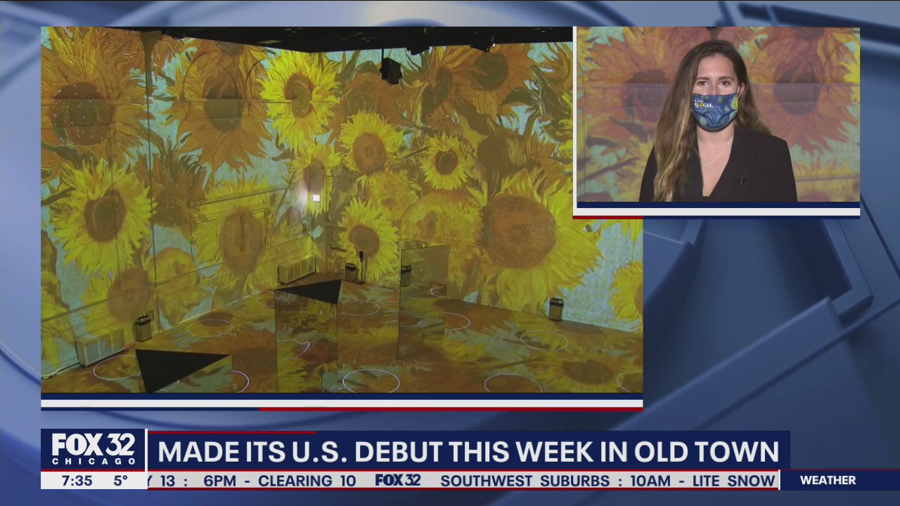 Immersive Van Gogh exhibit makes American debut in Chicago