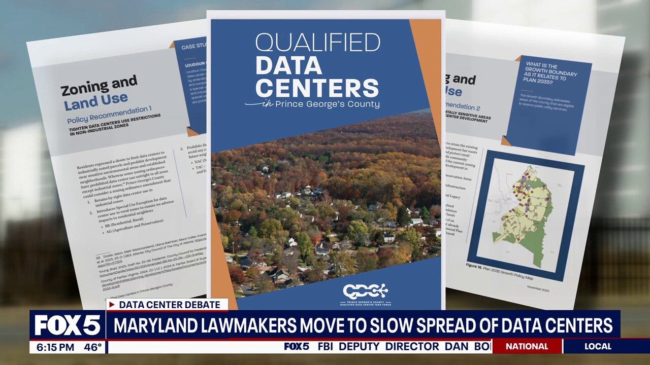 Maryland orders full study of data center impacts