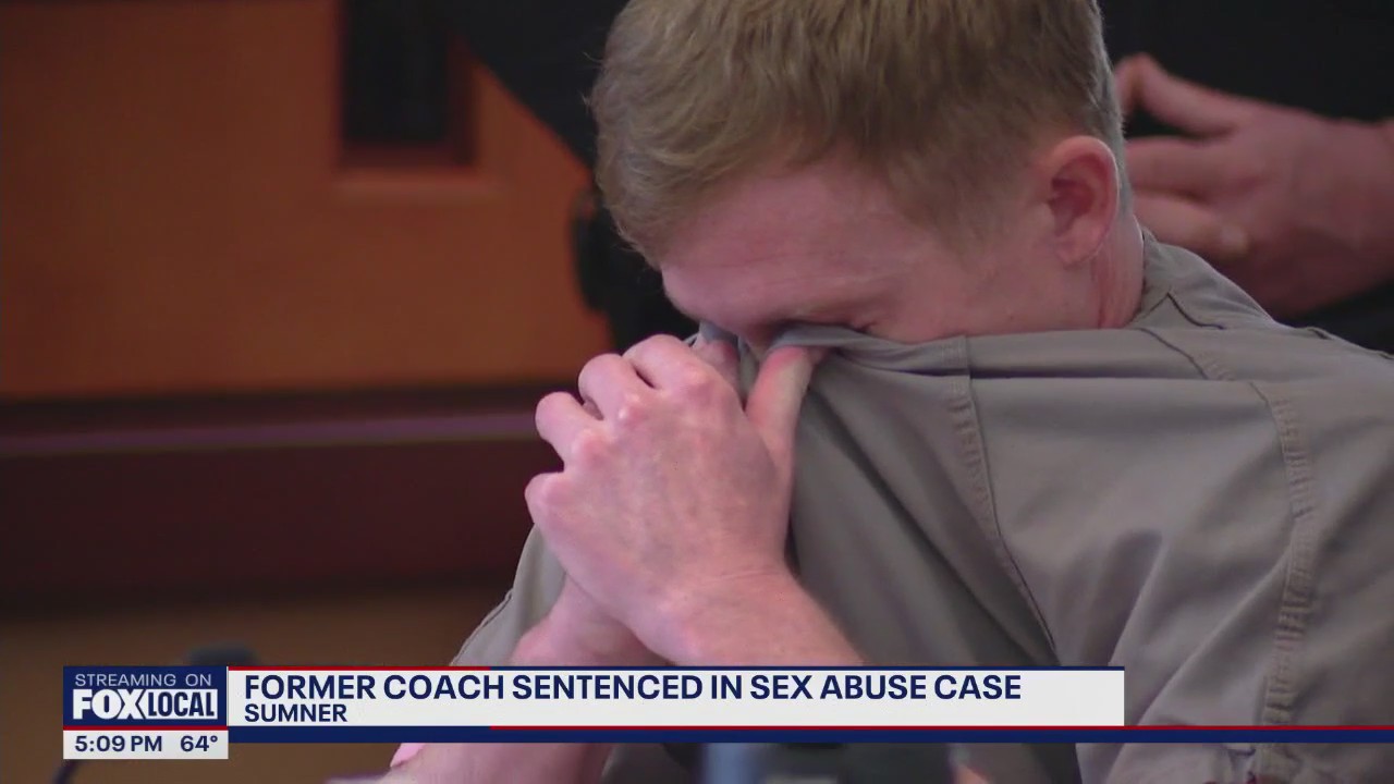 Ex-Sumner, WA high school coach sentenced 40 years for child sex abuse