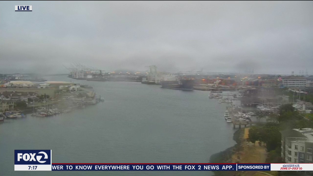 Cloud cover and slight drizzle