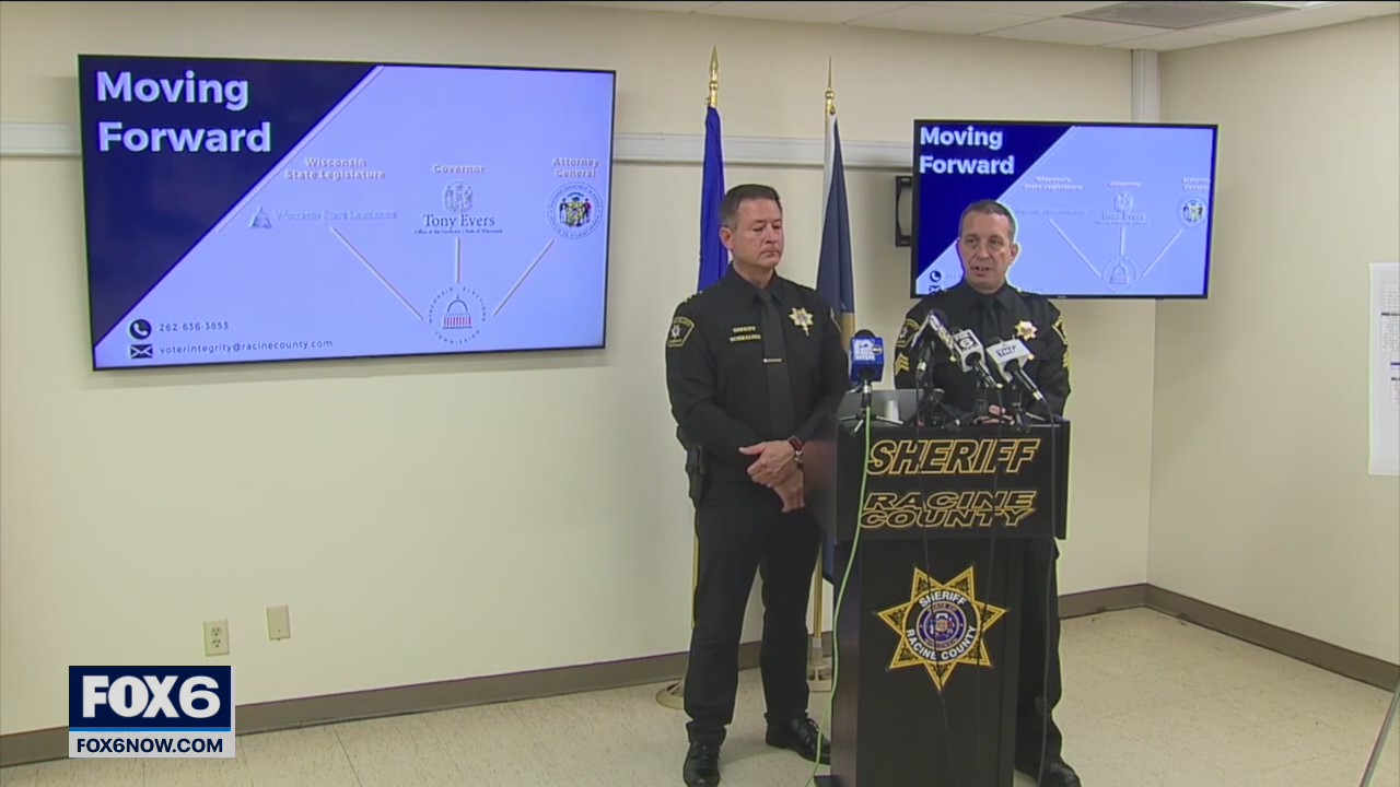 Racine County sheriff recommends election violation charges