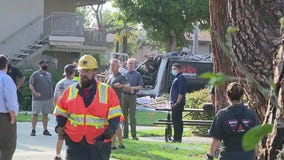 One person dead after truck drives through Anaheim apartments