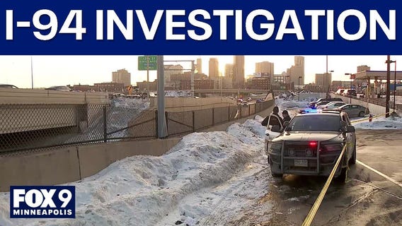 St. Paul police investigation on I-94 ramp