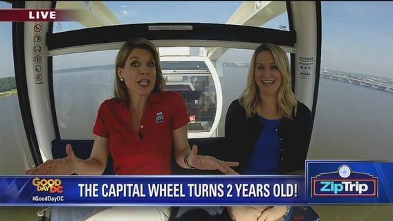 Zip Trip National Harbor Capital Wheel Turns 2 Years Old