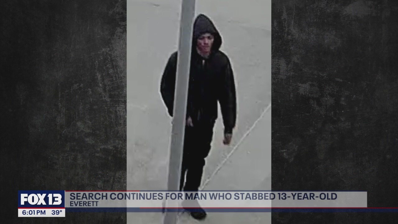 Search continues for man who stabbed 13-year-old | FOX 13 Seattle