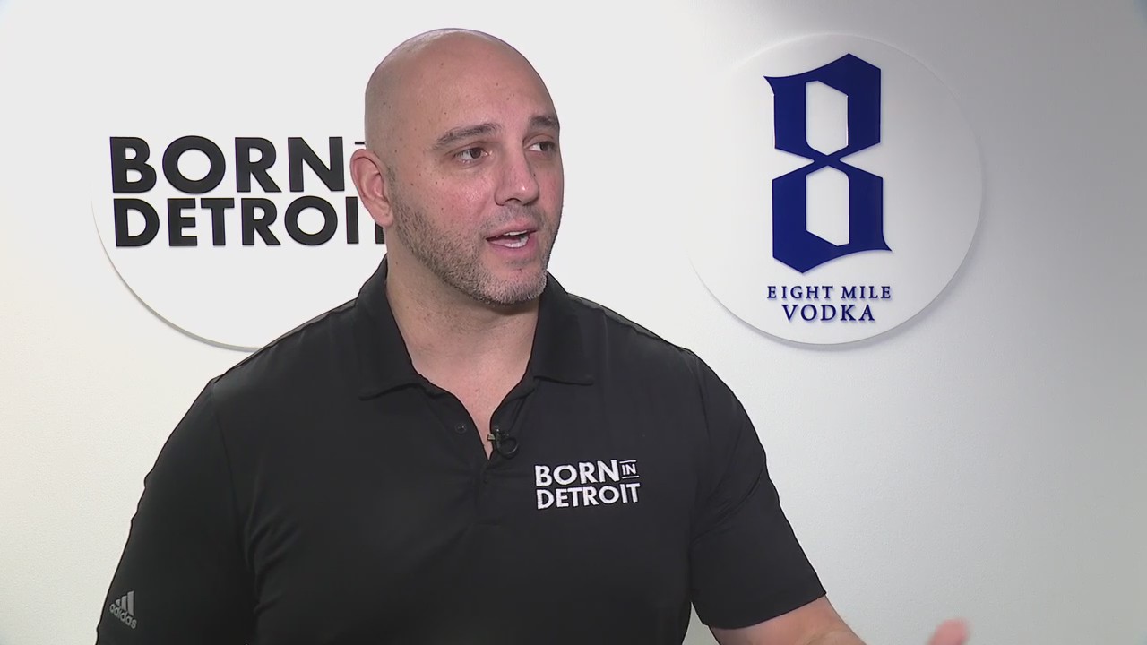 Born in Detroit one of many local businesses being showcased during NFL Draft downtown