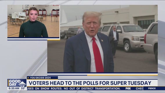 Voters head to the polls for Super Tuesday