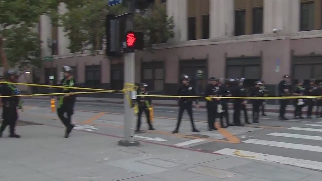 Parts of LA under curfew amid anti-ICE protests