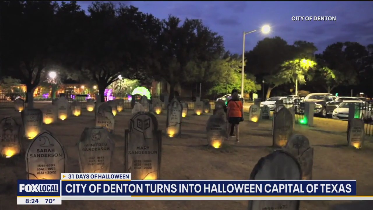 City of Denton turns into 'Halloween Capital of Texas'