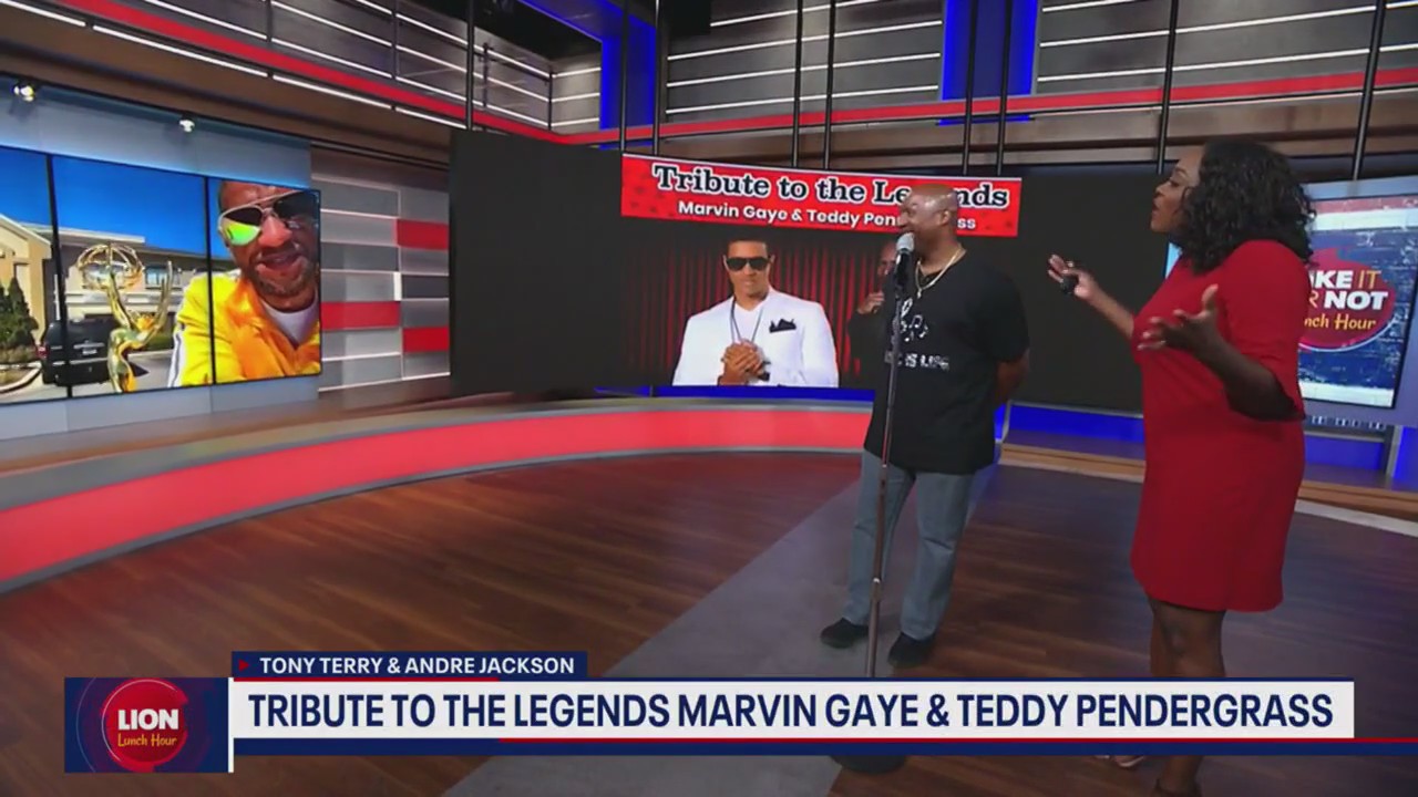 A musical tribute to legends Marvin Gaye and Teddy Pendergrass