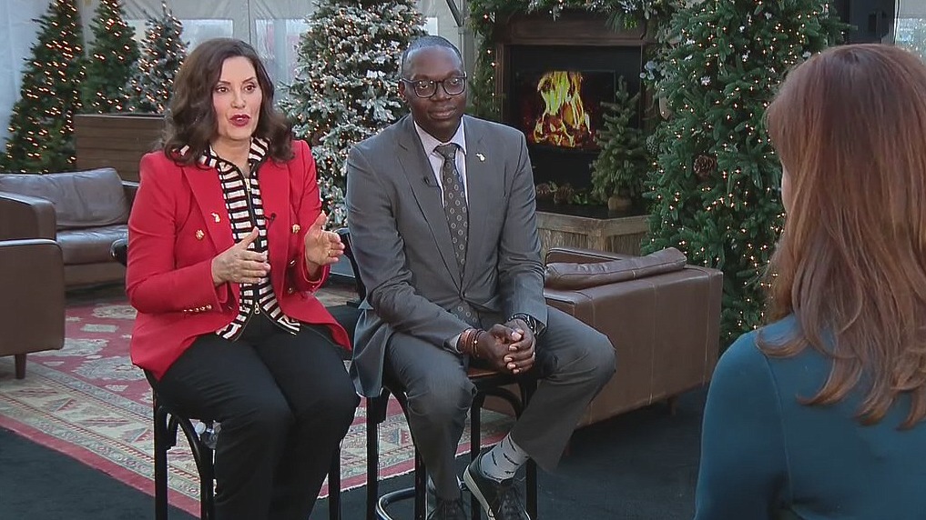 Whitmer, Gilchrist talk 2023 accomplishments, look ahead to challenges in new year
