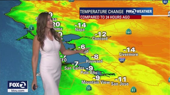 Cooler temps, cloudy night expected