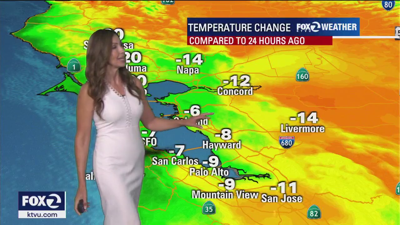 Cooler temps, cloudy night expected