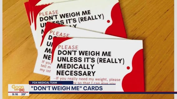 What are "Don't Weigh Me" cards?