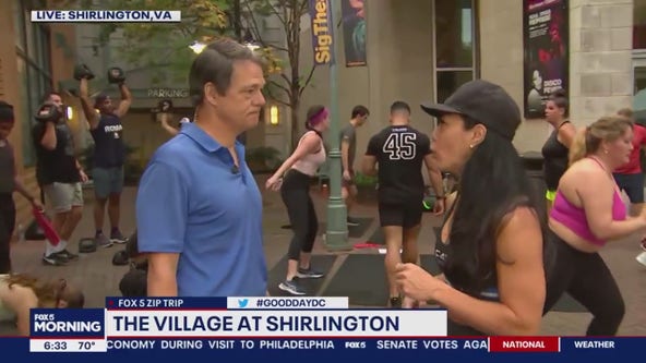 Fitness fun in Shirlington!