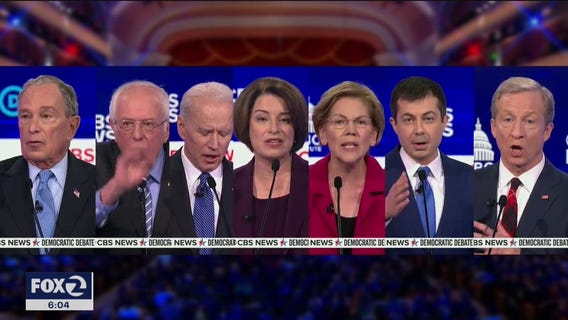 Last minute campaigning has Democratic candidates coming to California, eyeing Latino votes