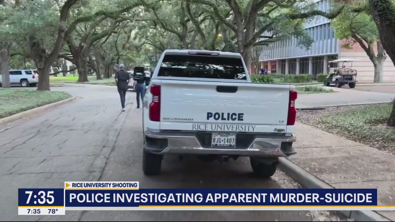 2 dead in murder-suicide on Rice University campus