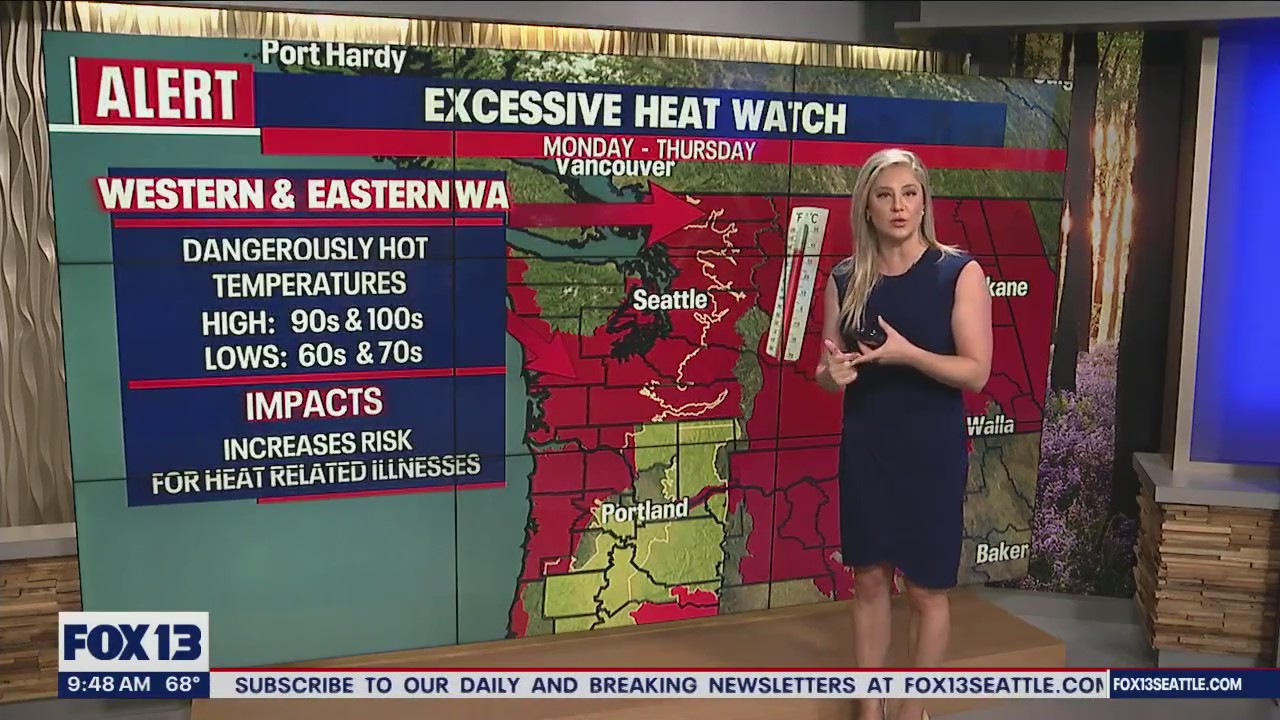 Rising temperatures this weekend, ?Excessive Heat Watch? starting Monday