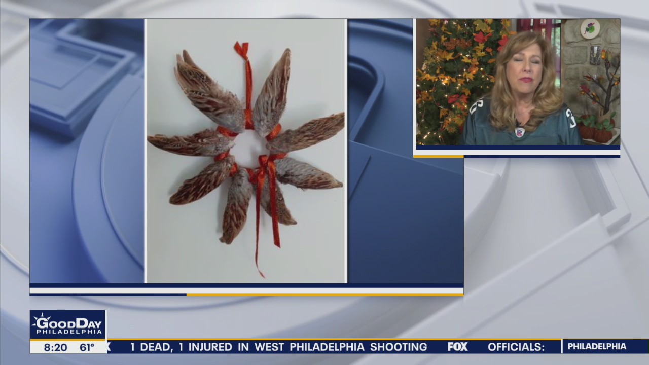Whatcha Makin? Feather wreaths for fall