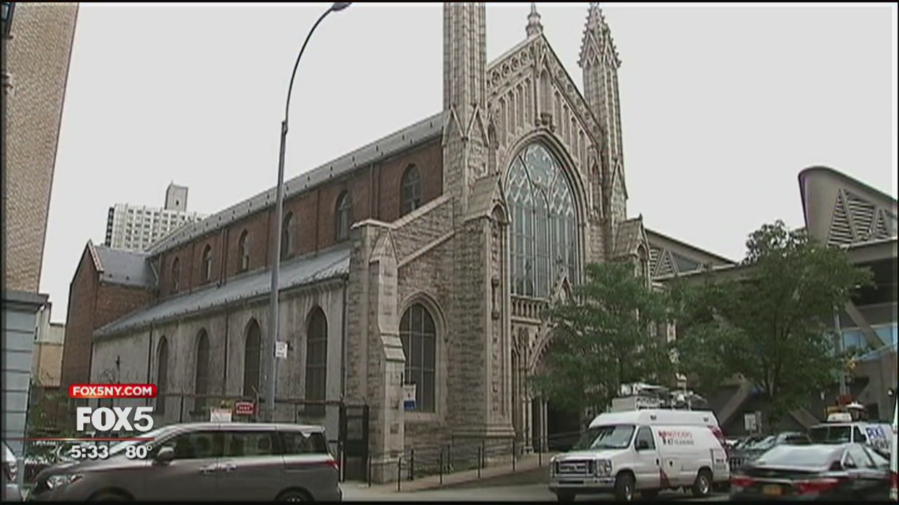Mom takes refuge in Manhattan church