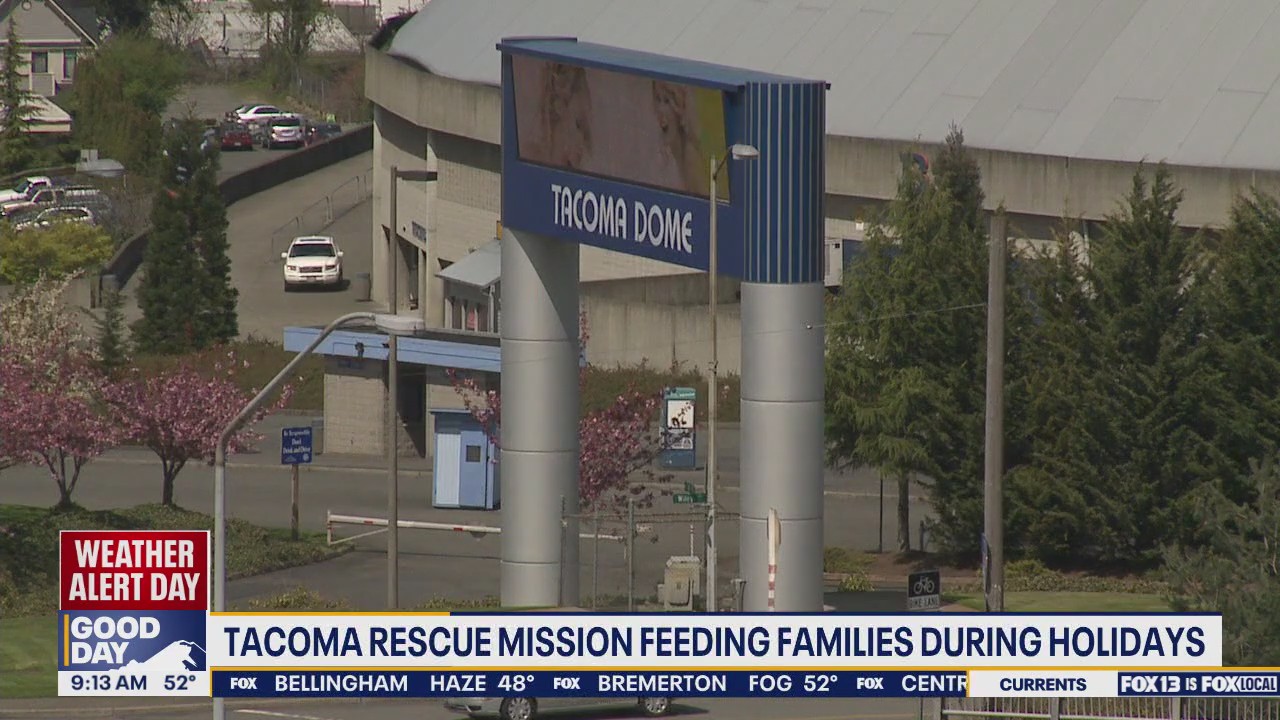 Tacoma Rescue Mission, Tacoma Dome partner to serve Thanksgiving meals