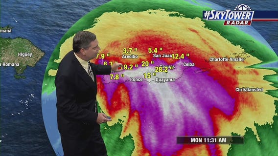 Today's tropical weather forecast