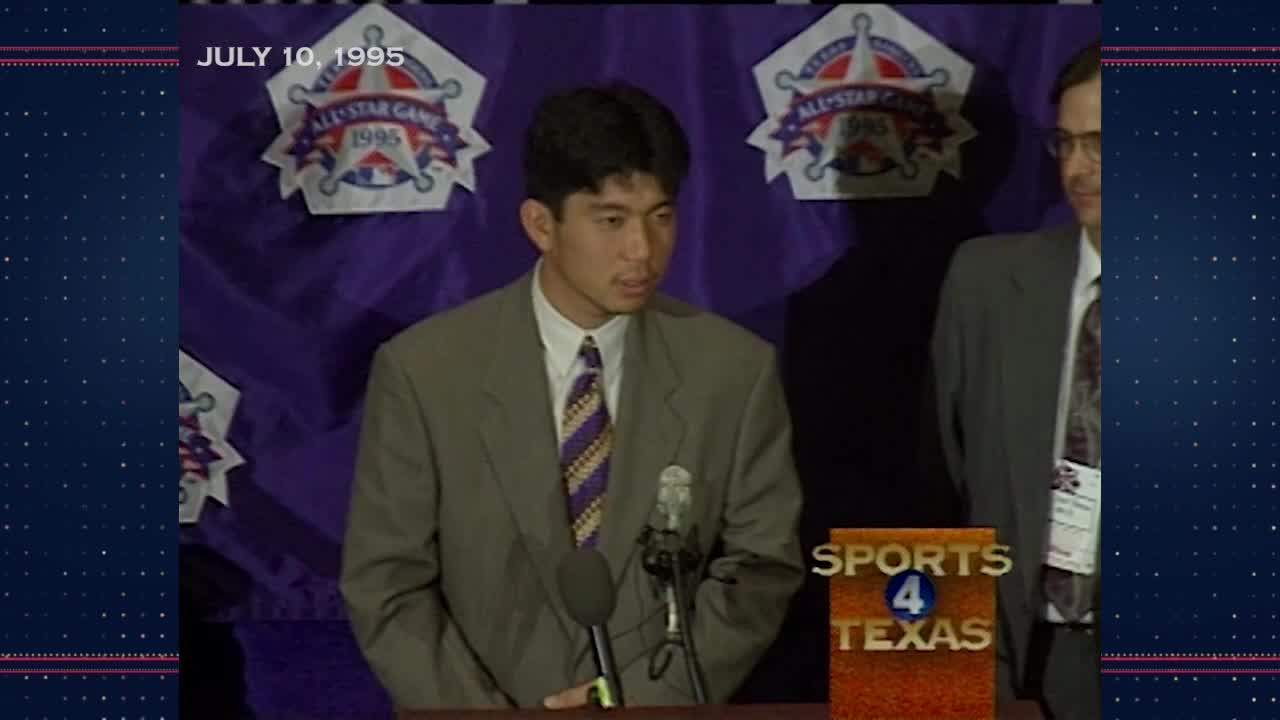 Hideo Nomo named NL starter (July 10, 1995)