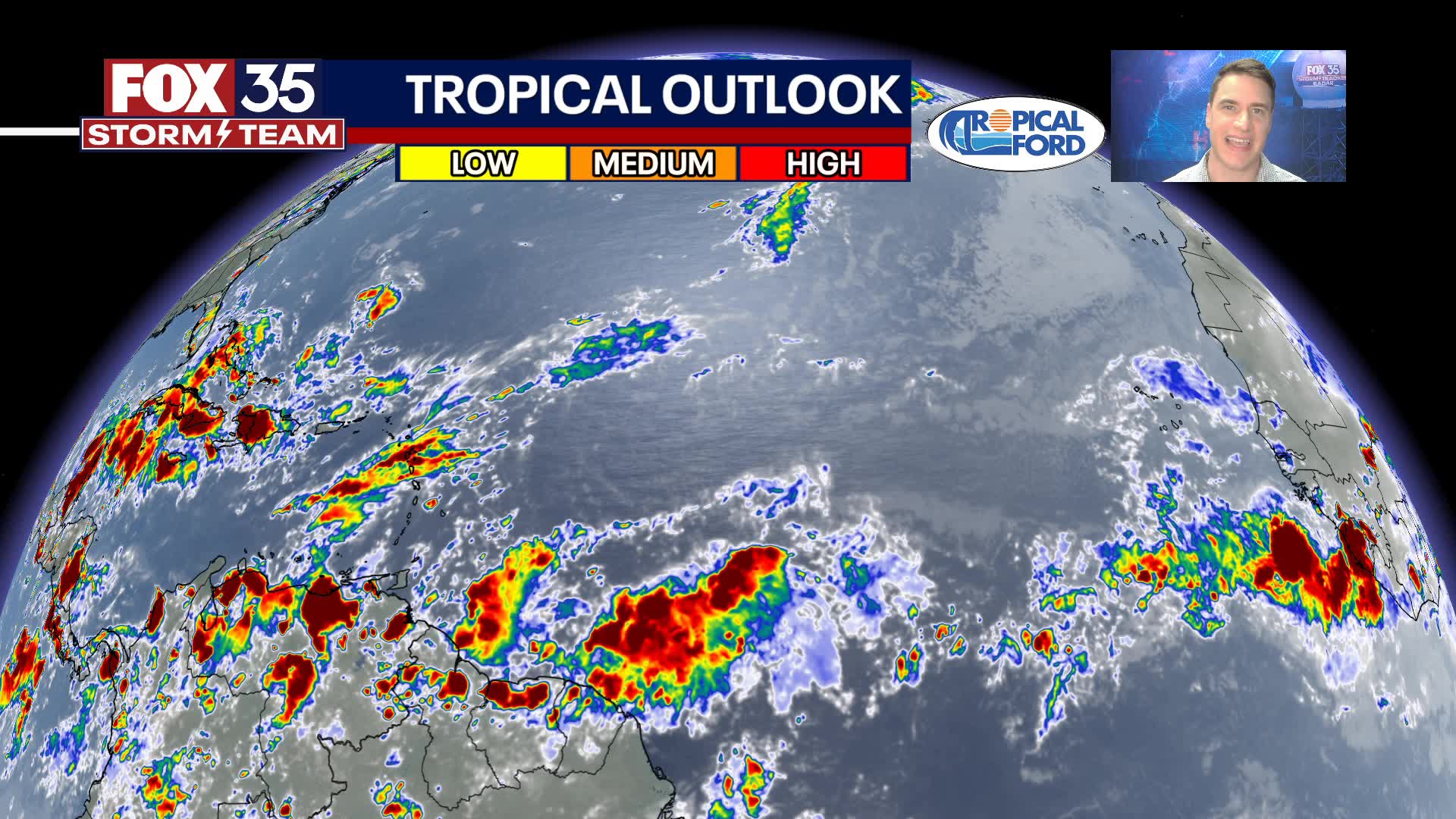 Saharan air layer and tropical update