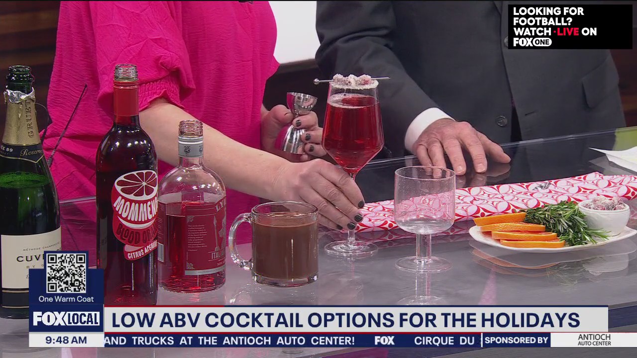 Oakland author Jen Newens shares low-alcohol cocktail options for the holidays