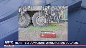 Donor gives dad's World War II toolbox to soldiers fighting in Ukraine