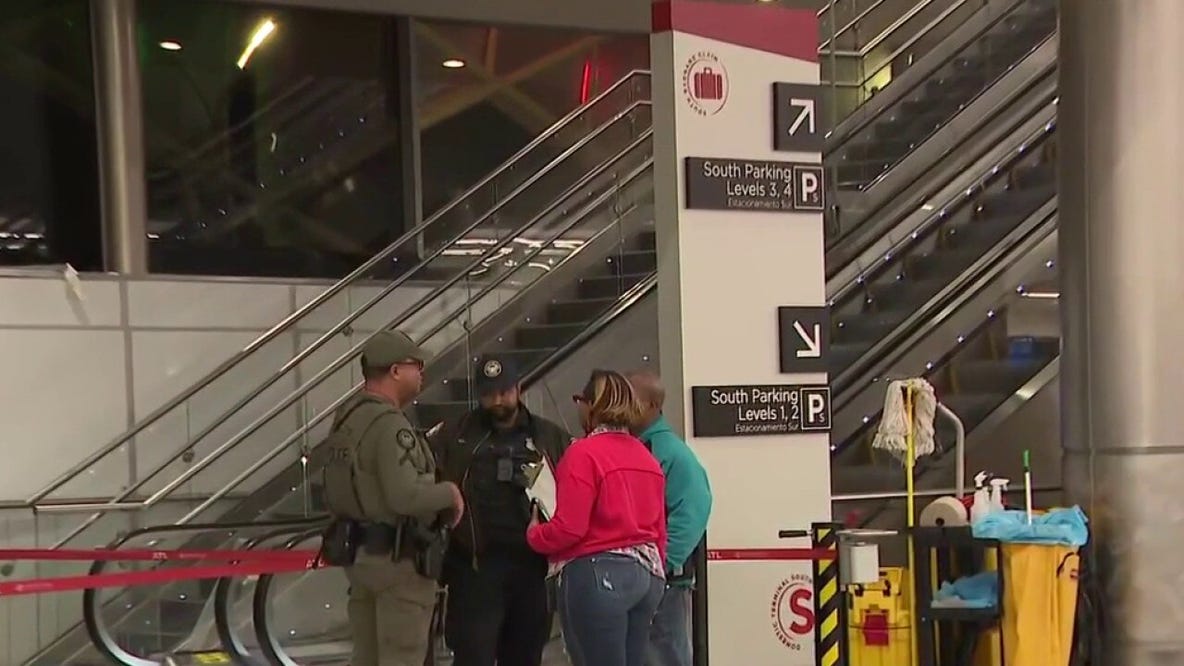 Man in self-inflicted Atlanta Airport shooting now charged with felonies