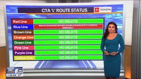 CTA Blue Line service disrupted Friday morning