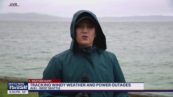 Heavy rain and high winds hit Western Washington