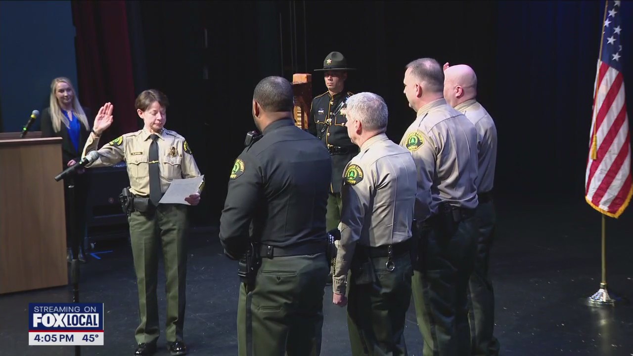 Snohomish County swears in new Sheriff Susanna Johnson
