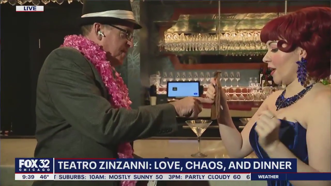 It's a unique blend of drinks, food and fun at Teatro ZinZanni
