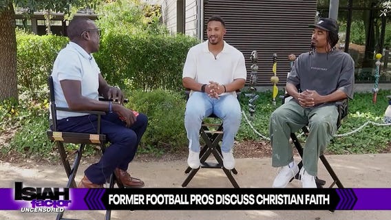 Former football pros discuss their journey with their Christian Faith