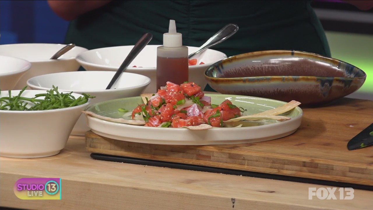 Emerald Eats: Making King Salmon Poke with All Water Seafood and Oyster Bar